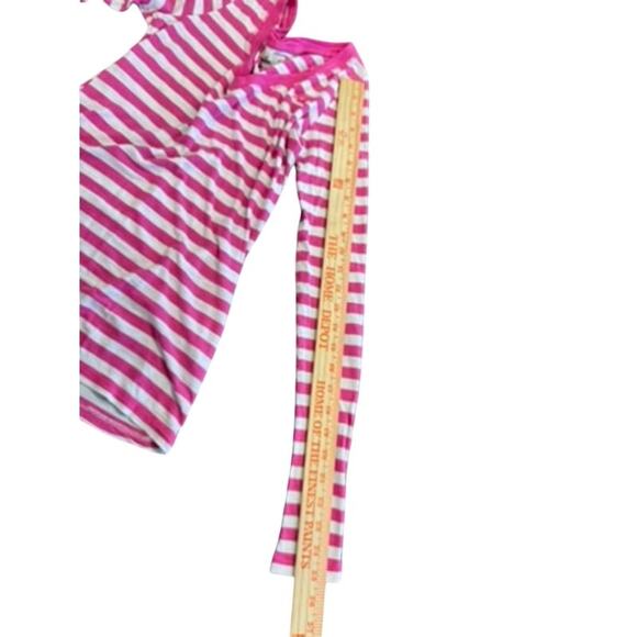 "HOLLISTER" VTG Striped V-Neck Babydoll Top SZ XS Y2K Mean Girls Vampire Diaries - Picture 6 of 8